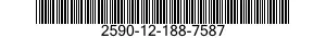 2590-12-188-7587 CABLE ASSEMBLY,SPECIAL PURPOSE,ELECTRICAL 2590121887587 121887587