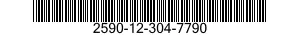 2590-12-304-7790 CONTROL ASSEMBLY,PUSH-PULL 2590123047790 123047790