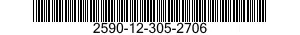 2590-12-305-2706 CONTROL ASSEMBLY,PUSH-PULL 2590123052706 123052706