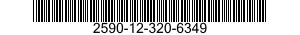 2590-12-320-6349 BRACE,RETRACTABLE SUPPORT 2590123206349 123206349