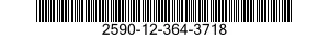 2590-12-364-3718 BRACKET,VEHICULAR COMPONENTS 2590123643718 123643718