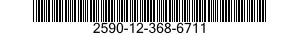 2590-12-368-6711 CONTROL ASSEMBLY,PUSH-PULL 2590123686711 123686711