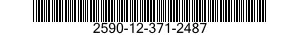 2590-12-371-2487 EINSCHUBTEIL, LEER- 2590123712487 123712487