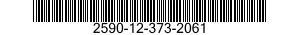 2590-12-373-2061 BRACKET,VEHICULAR COMPONENTS 2590123732061 123732061