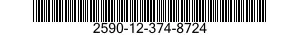 2590-12-374-8724 BRACKET,VEHICULAR COMPONENTS 2590123748724 123748724