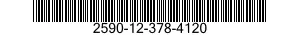 2590-12-378-4120 BRACKET,VEHICULAR COMPONENTS 2590123784120 123784120