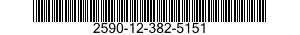 2590-12-382-5151 RACK,BAGGAGE,VEHICULAR 2590123825151 123825151