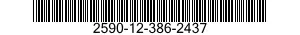 2590-12-386-2437 MOLDING,METAL 2590123862437 123862437