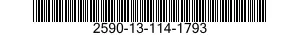 2590-13-114-1793 BRACKET,VEHICULAR COMPONENTS 2590131141793 131141793