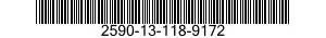 2590-13-118-9172 BRACKET,SMALL ARMS,VEHICULAR 2590131189172 131189172