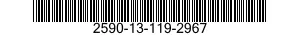 2590-13-119-2967 SCREEN,PLATFORM-RACK 2590131192967 131192967