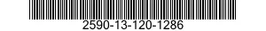 2590-13-120-1286 BRACKET,VEHICULAR COMPONENTS 2590131201286 131201286