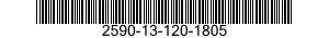 2590-13-120-1805 PAD,CUSHIONING 2590131201805 131201805