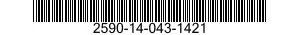 2590-14-043-1421 SHOE,JACK-SUPPORT 2590140431421 140431421