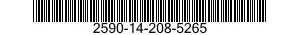 2590-14-208-5265 COUVERCLE FILTRE RE 2590142085265 142085265