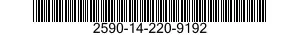 2590-14-220-9192  2590142209192 142209192