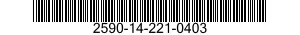 2590-14-221-0403  2590142210403 142210403