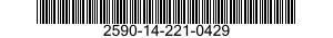 2590-14-221-0429  2590142210429 142210429