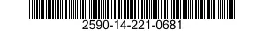 2590-14-221-0681  2590142210681 142210681