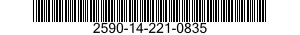 2590-14-221-0835  2590142210835 142210835