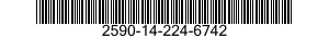 2590-14-224-6742  2590142246742 142246742