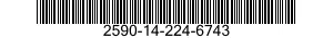 2590-14-224-6743  2590142246743 142246743