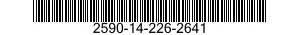 2590-14-226-2641  2590142262641 142262641