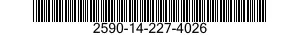 2590-14-227-4026  2590142274026 142274026