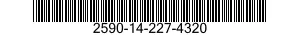 2590-14-227-4320  2590142274320 142274320