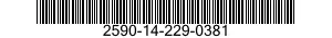 2590-14-229-0381  2590142290381 142290381