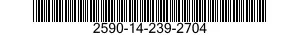 2590-14-239-2704  2590142392704 142392704