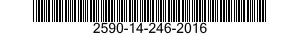 2590-14-246-2016 CABLE ASSEMBLY,POWER,ELECTRICAL 2590142462016 142462016
