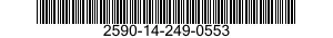 2590-14-249-0553 BLOCAGE QUEUE DARON 2590142490553 142490553