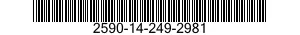 2590-14-249-2981  2590142492981 142492981