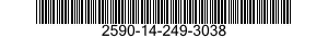 2590-14-249-3038  2590142493038 142493038