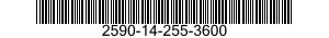 2590-14-255-3600  2590142553600 142553600
