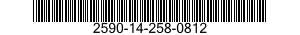 2590-14-258-0812  2590142580812 142580812