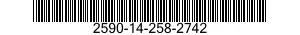 2590-14-258-2742  2590142582742 142582742