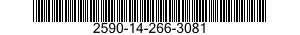 2590-14-266-3081  2590142663081 142663081