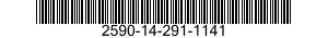 2590-14-291-1141 CONTROL ASSEMBLY,PUSH-PULL 2590142911141 142911141