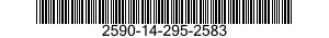 2590-14-295-2583 COMMANDE DE DEBIT 2590142952583 142952583