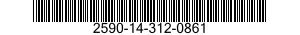 2590-14-312-0861  2590143120861 143120861