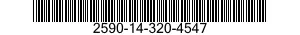 2590-14-320-4547 CABLE ASSEMBLY,SPECIAL PURPOSE,ELECTRICAL 2590143204547 143204547