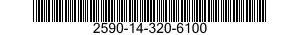 2590-14-320-6100  2590143206100 143206100