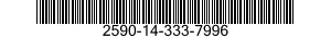 2590-14-333-7996 MOLDING,PLASTIC 2590143337996 143337996