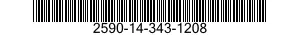 2590-14-343-1208 LEAD AND CONDUIT ASSEMBLY,ELECTRICAL 2590143431208 143431208