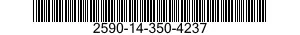 2590-14-350-4237 CONTROL ASSEMBLY,PUSH-PULL 2590143504237 143504237