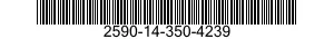 2590-14-350-4239 CONTROL ASSEMBLY,PUSH-PULL 2590143504239 143504239