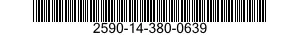 2590-14-380-0639 WIRING HARNESS,BRANCHED 2590143800639 143800639