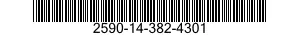 2590-14-382-4301 CABLE ASSEMBLY,SPECIAL PURPOSE,ELECTRICAL 2590143824301 143824301